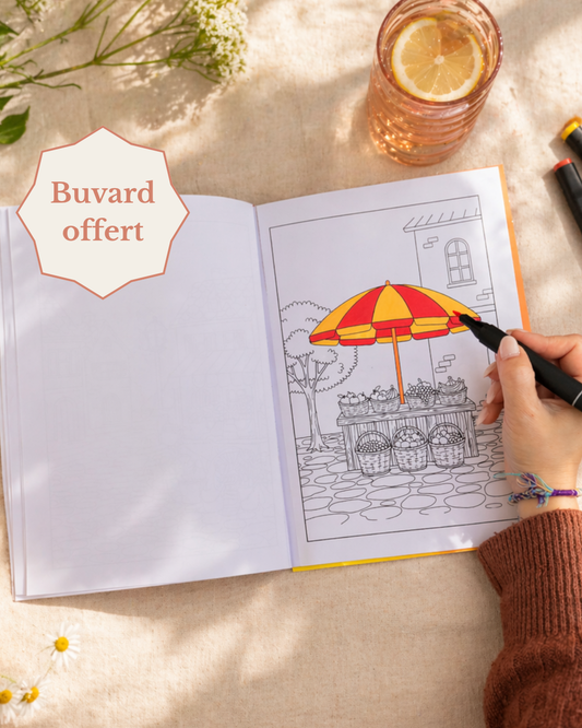 Livre de coloriage Été — 31 pauses pour recharger vraiment