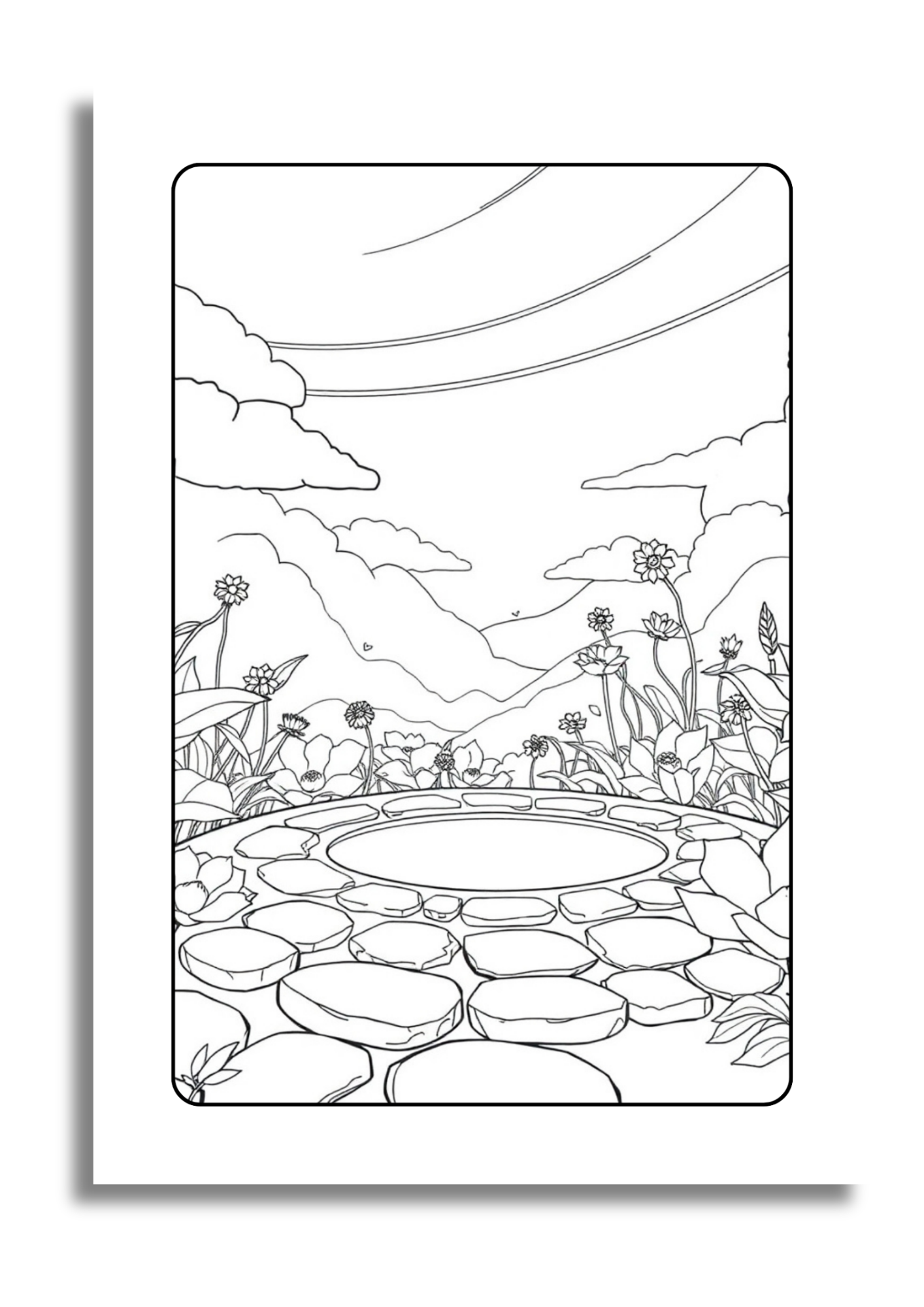 Monde Féérique – 25 Illustrations Magiques à Colorier