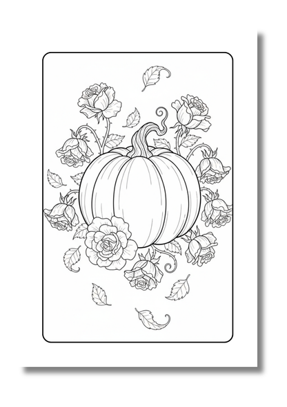 Un Halloween à Colorier – 25 Illustrations Envoûtantes