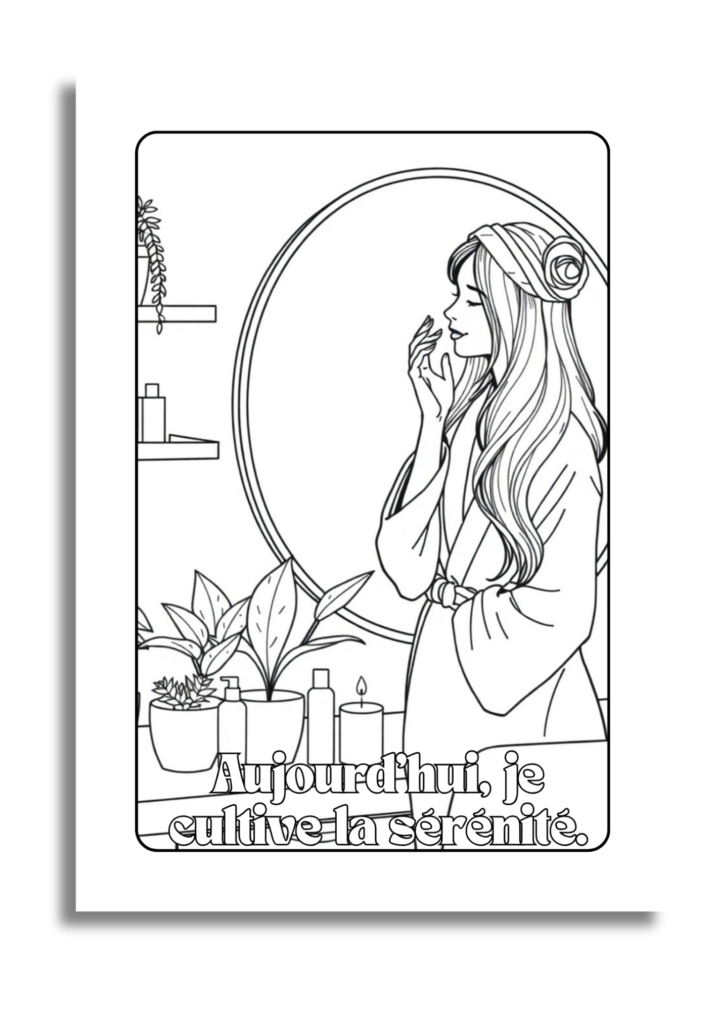 Instants Calmes – 25 Illustrations à Colorier