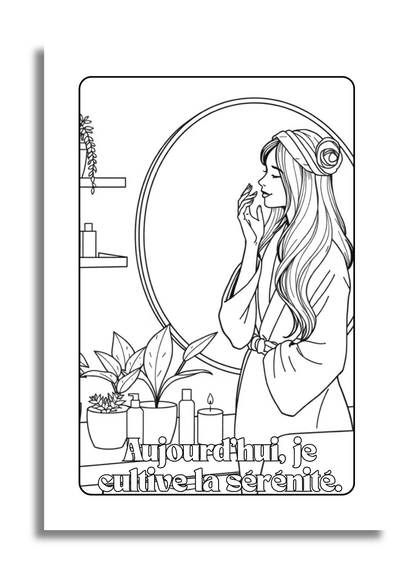 Instants Calmes – 25 Illustrations à Colorier