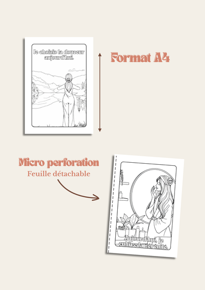 Instants Calmes – 25 Illustrations à Colorier